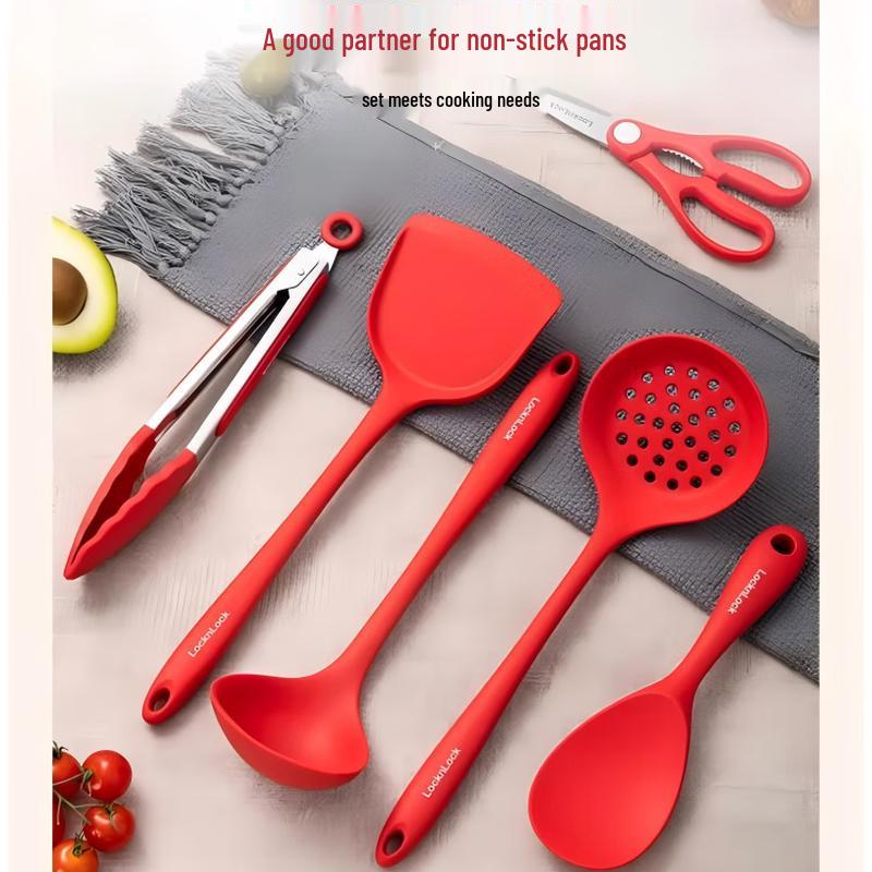 Lock&Lock 6-Piece Non-stick Silicone Kitchen Utensil Set