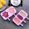 Bear-Shaped Ice Cream & Popsicle Mold - Food-Grade Silicone for Homemade Treats