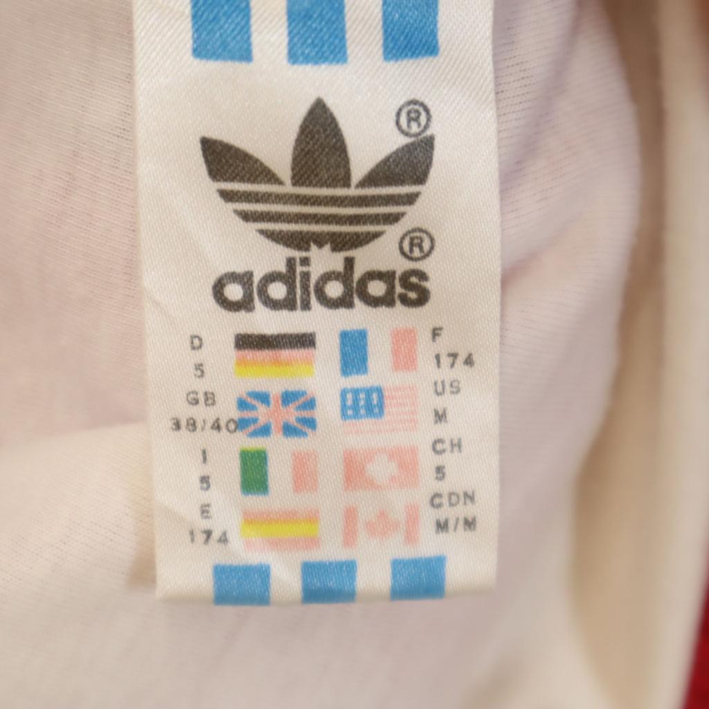 Adidas 80s Vintage Track Jacket M Red Men's Used