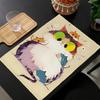 Cartoon Cat Placemat 30X45cm Coasters Pads Bowl Cup Mat