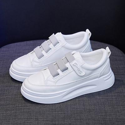 Modieuze Canvas Schoenen voor Dames Lente Herfst Hoog op Platform Dames Schoenen Wit Esthetisch Designer Luxe Wandelen Aanbieding Trends 2025 39