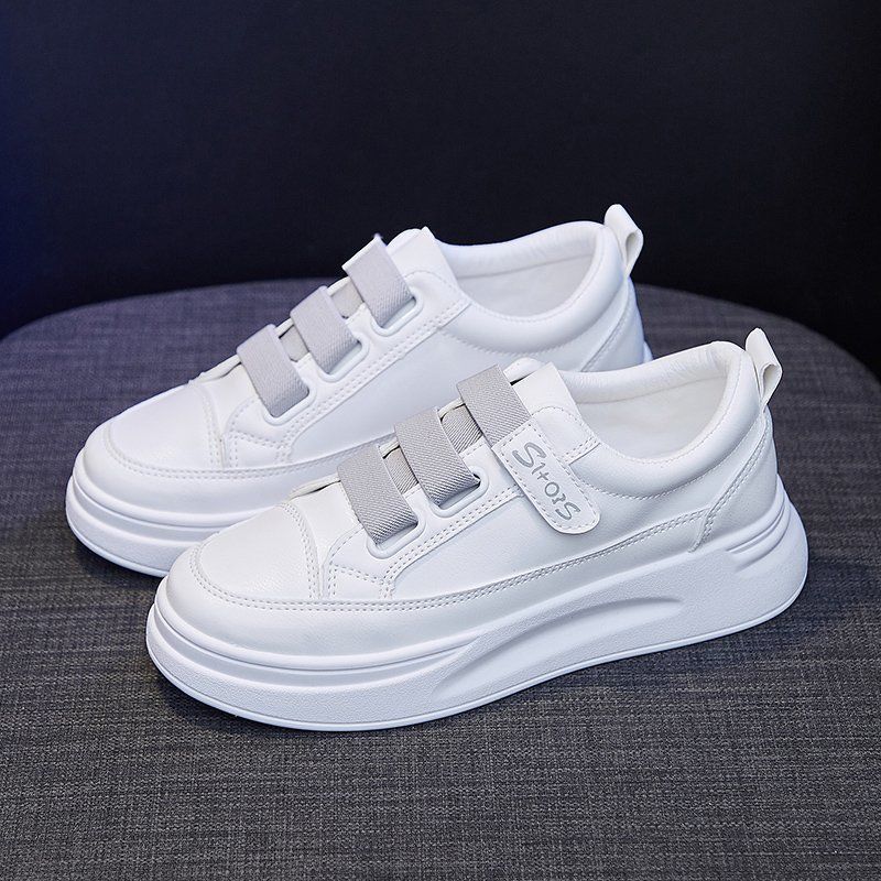 Canvas Shoes for Women Spring Autumn High on Platform Woman Footwear Whit Aesthetic Designer Luxury Walking Offer Trends 2025 39