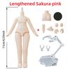 New 10cm 11cm BJD Doll toys YMY body suitable for GSC ob11 1/12 BJD doll body spherical joint doll toy hand set doll accessories