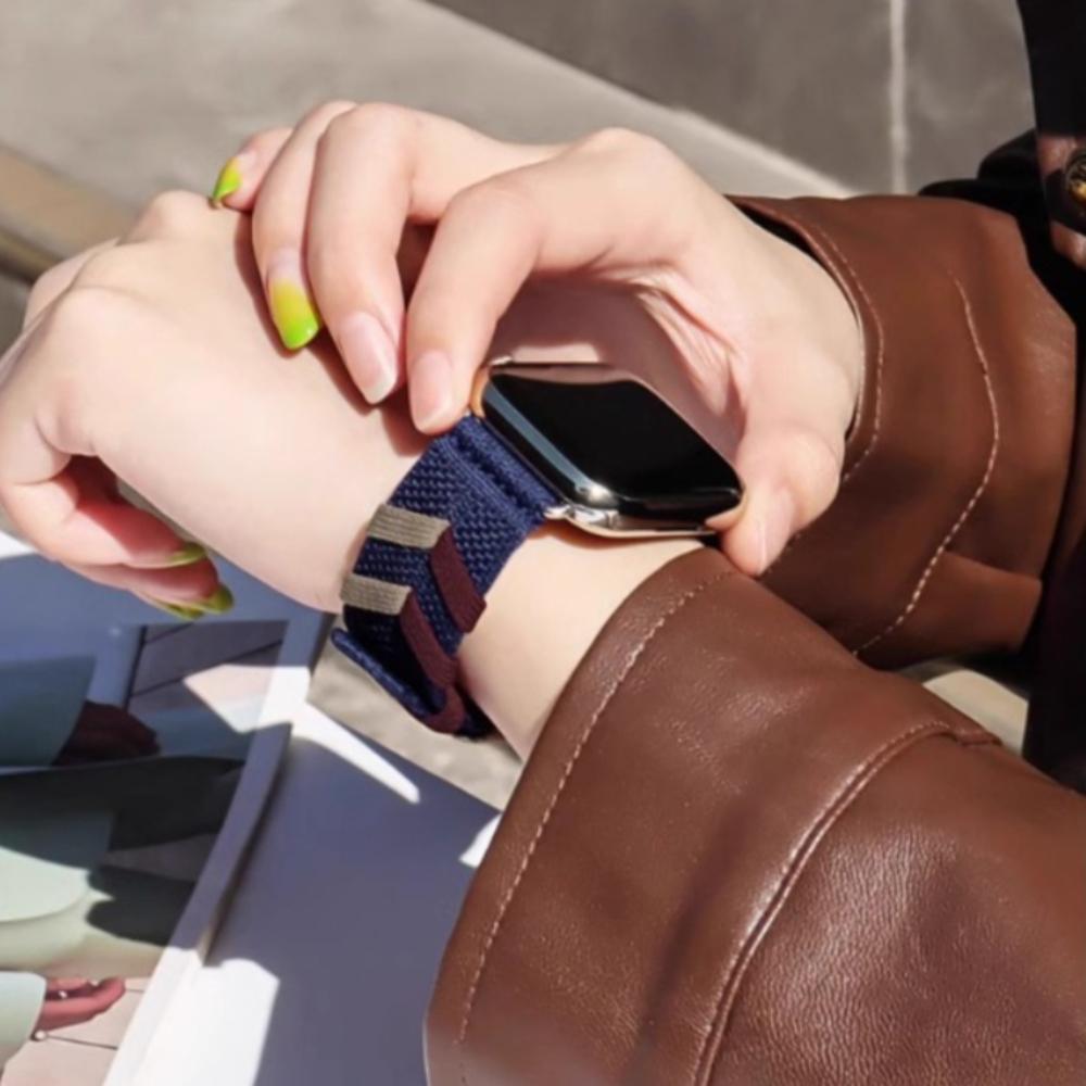 Strap For Apple Watch Ultra 3 49mm 46mm 42mm Braided Nylon Correa For iWatch Series 11 10 9 8 7 6 45mm 44mm 42mm 40mm 41mm Bracelet