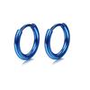 1-6 Paia 6mm-22mm 18G Acciaio Chirurgico 316L Piccoli Cartilagine Helix Lobuli Sleeper Huggie Cerchi Set per Uomo Donna