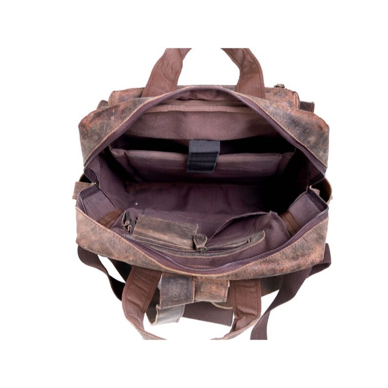 Кожаный рюкзак — фото 3