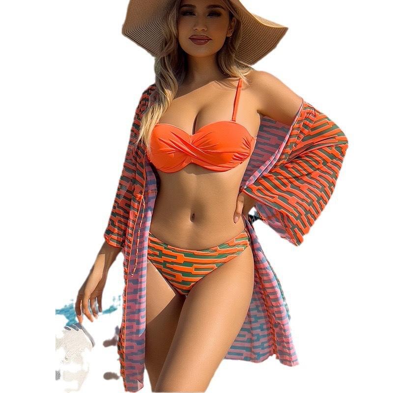 

Женское бикини, сексуальный купальный костюм с высокой талией, пляжный купальник, женский летний купальник L