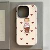 Clmj Cute C-Curious Georges Phone Case for iPhone 17 16e 16 15 14 13 12 11 X XS Air Pro Max Plus Luxury Double-layer Back Cover