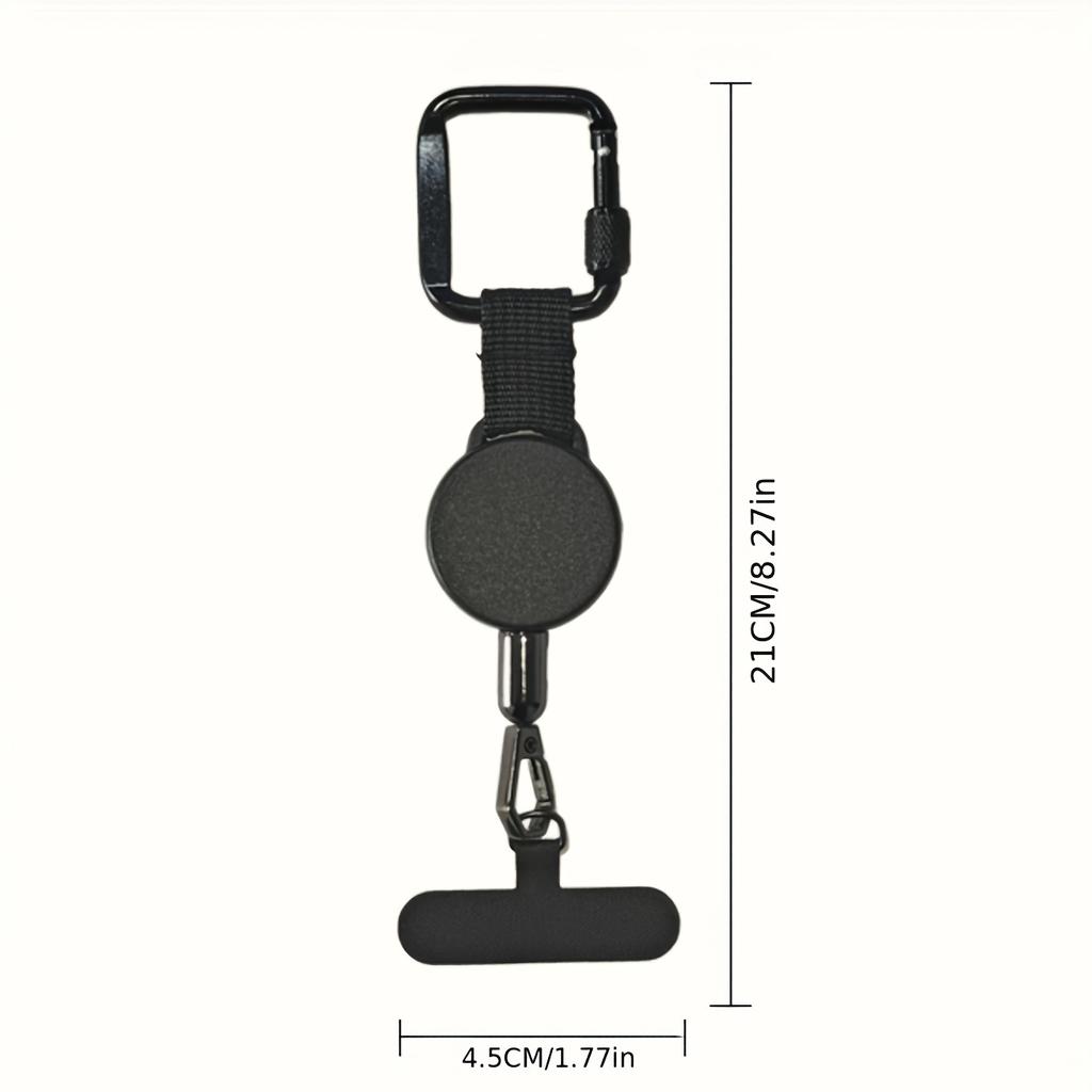 Tracolla Antifurto Regolabile per Telefono con Dispositivo Retrattile Adatta a Telefoni di Diverse Dimensioni Ideale per Escursionismo e Trekking Regalo per Festival