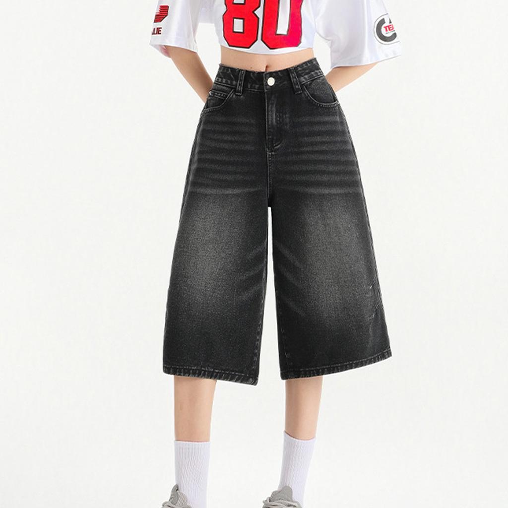 Damskie Wygodne Codzienne Modne Luźne Jeansy