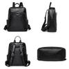 Damska torba na ramię ze skóry PU o dużej pojemności, plecak szkolny dla nastoletnich dziewcząt, damski plecak podróżny Mochila Feminina SAC