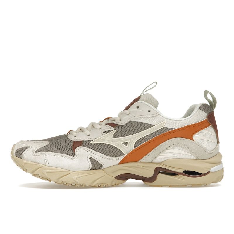 Mizuno Wave Rider 10 Vintage Khaki Sand Pumpkin Spice Unisex Sneakers Summer-Sand D1GA247101