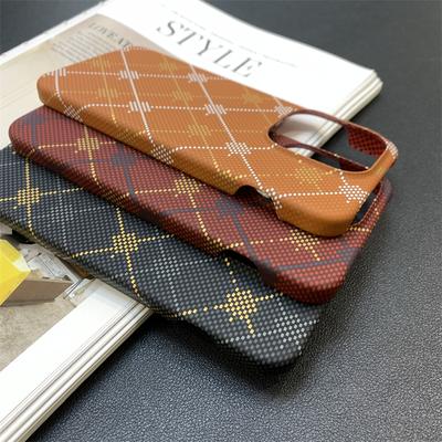 Carbon Fiber Leather Borderless Case For OnePlus 15 13 12 Glow In The Dark Fine Grip Kevlar Pattern Luminous Protective Cover