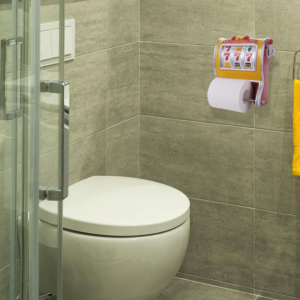 Dekorativer Toilettenpapierhalter Spielautomat Taschentuchregal Wandmontierter Papierhalter Badezimmer