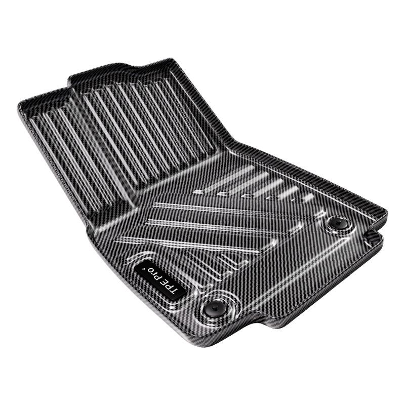 Honda ZR-V Carbon Fiber Style TPE Floor Mats - Car Protection & Decorative Carpet