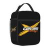 Can Am Team Print Isolierte Lunchtasche für Reisen Strand Picknick Tragbare Lebensmittelbehälter Wasserdicht Thermisch Oxford Lunchbox