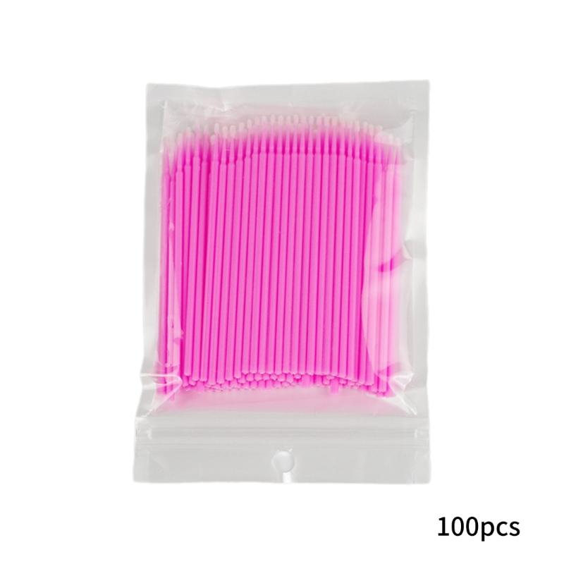 100Pack Car Touch Up Paint Micro Brush Fine Tips Car Maintenance Tool Head Brush