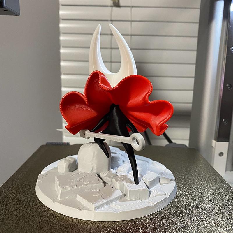 Hollow Knight Figurina Anime Drăguță Model Statuie Personaj Joc Drăguț Jucării de Colecție Păpuși de Desene Animate Decor Birou Acasă