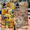 For Infinix Note 11 Case X663 X663B Cute Fashion Painted Cover Case For Infinix Note 12 Note12 Note11 X663C Soft TPU Fundas Capa