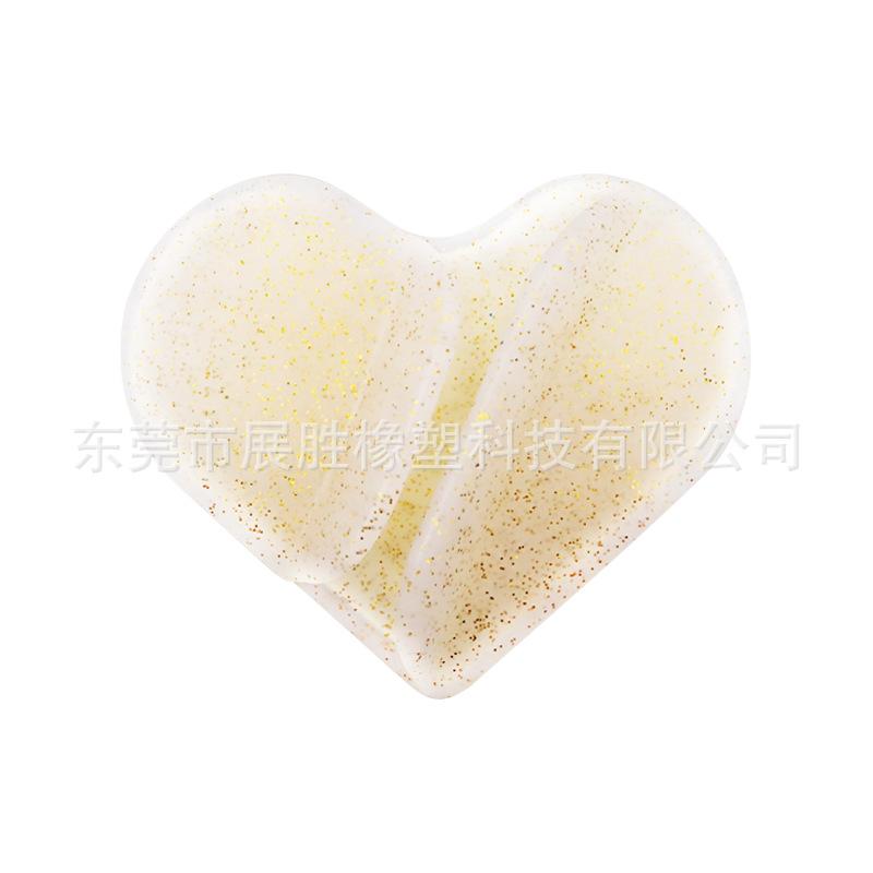 Love-shaped Silicone Portable Lipstick Makeup Mobile Phone Holder Desktop Drama Chasing Portable Versatile Model