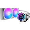 Cooler Master MasterLiquid 240 Core II White Edition - AIO Watercooling - 120mm Fans
