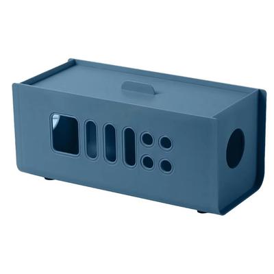 M-Modern-Kabelmanagement-Box für Schreibtisch - Steckdosenaufbewahrung, Netzkabelhalter, Desktop-Steckdosenleisten-Management