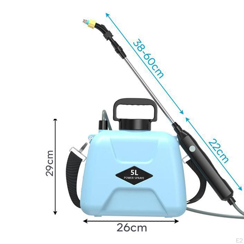 Pump Sprayers, Watering Spray Bottle, Portable Can, Electric Sprinkler System for Spraying