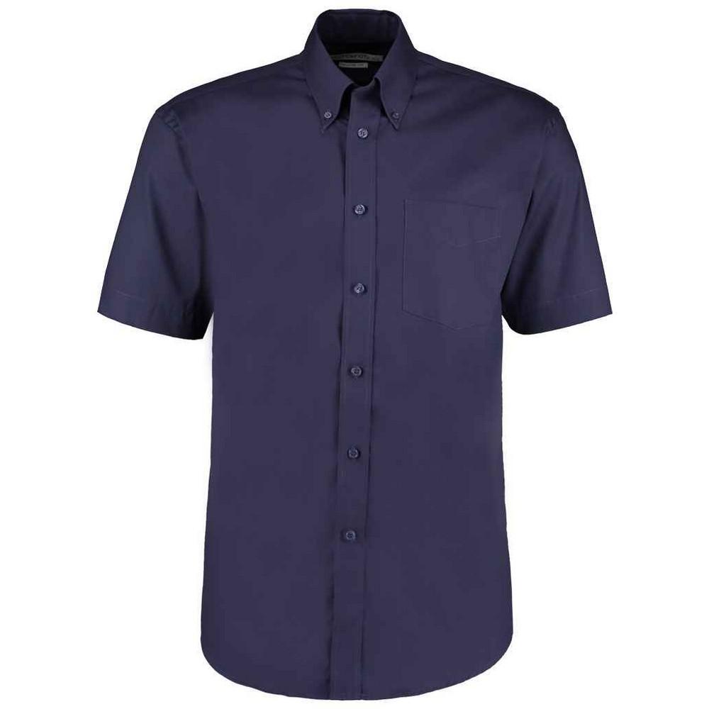 Kustom Kit Mens Premium Oxford Classic Short-Sleeved Shirt