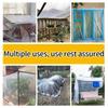 PVC Waterproof Tarpaulin Outdoor Terrace Rainproof Film Greenhouse Succulent Plant Protection Tent Insulation Carport Covers