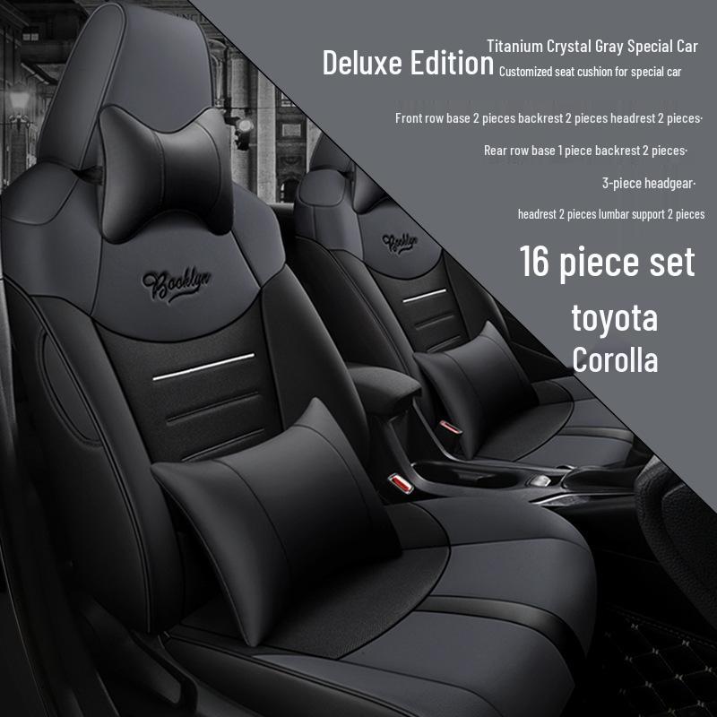Universelle Vollabdeckung Autositzbezüge für Corolla - Vierjahreszeiten Polsterset