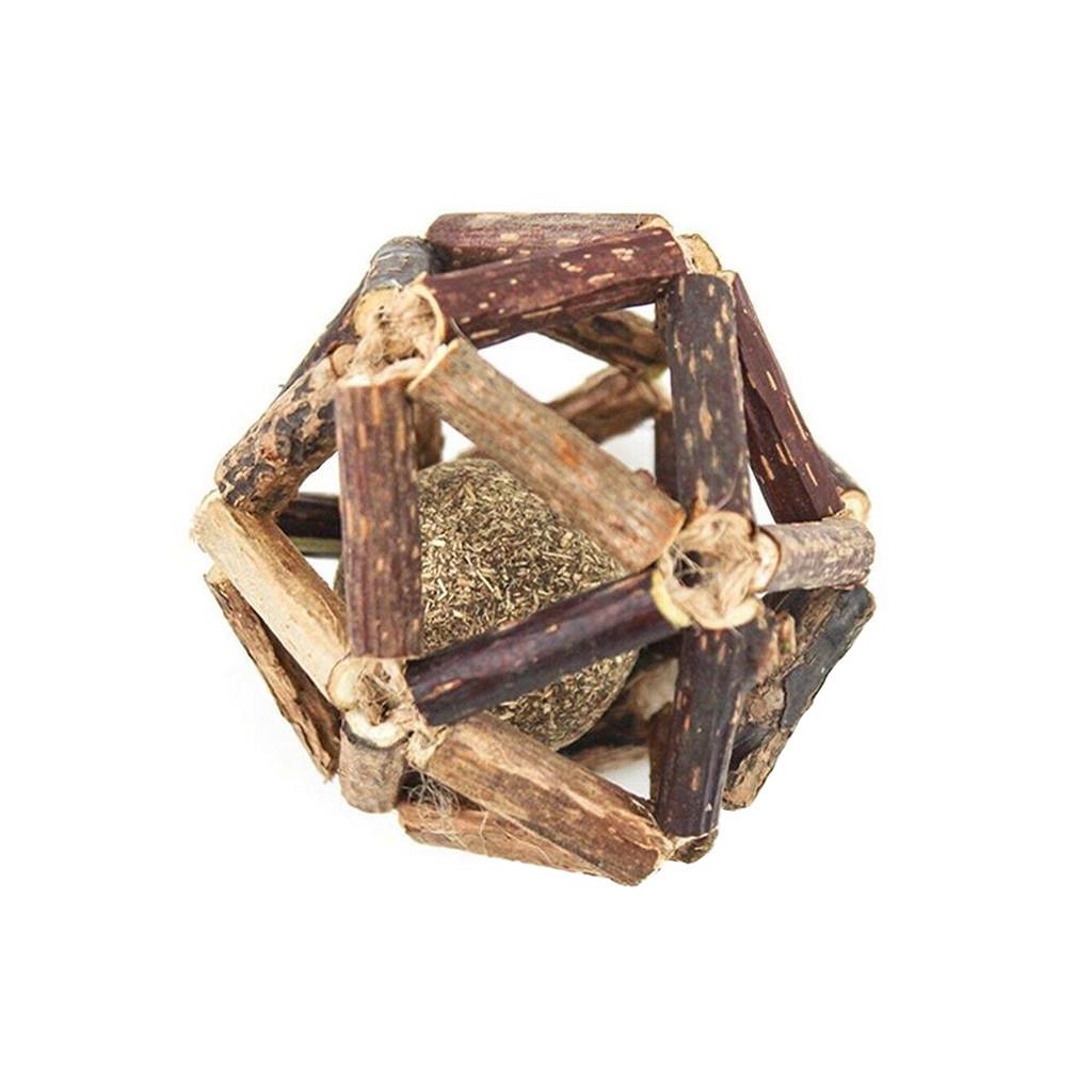 Catnip Toys Ball Sticks Organic Natural vine Pet Supply