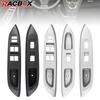 Car Front Left/Right Window Power Switch Bezel Panel Silver/Black 74232-52330 for Toyota Yaris 4D Sedean/vios 2006-2016 LHD