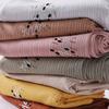Ribbed Jersey Hijab Soft Breathable Stretch Scarf Shiny Sequins Muslim Shawls Wraps Islamic Headscarf Foulard