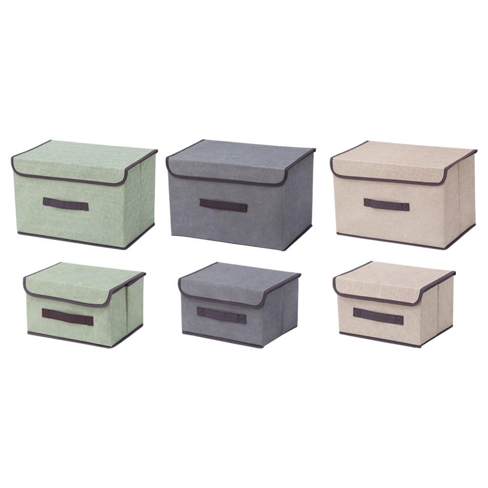 Multi Size Fabric Storage Box Foldable Options for Home Organization