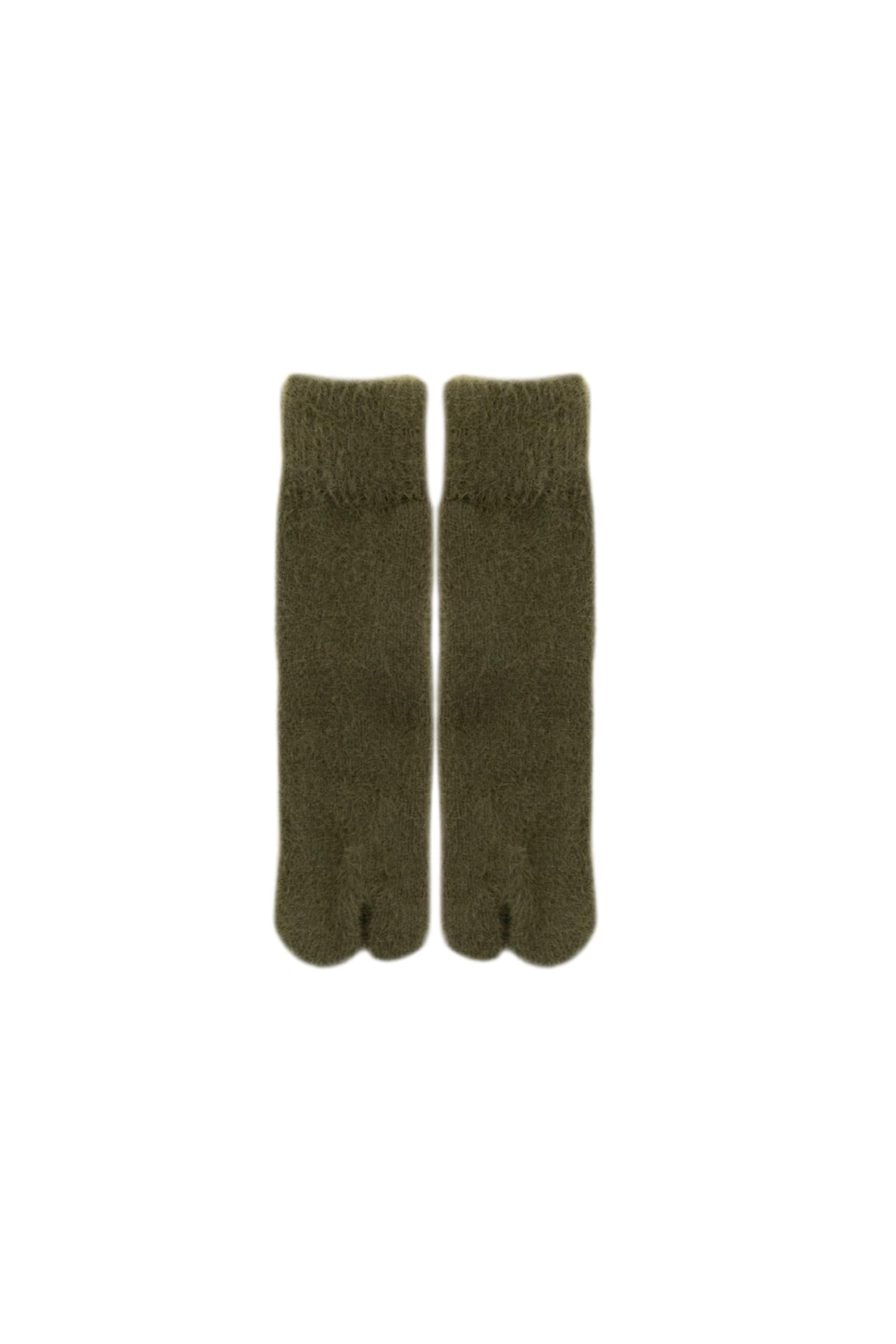 

Hokaron Tabi Room 1 пара носков, мохер, теплые, хаки,