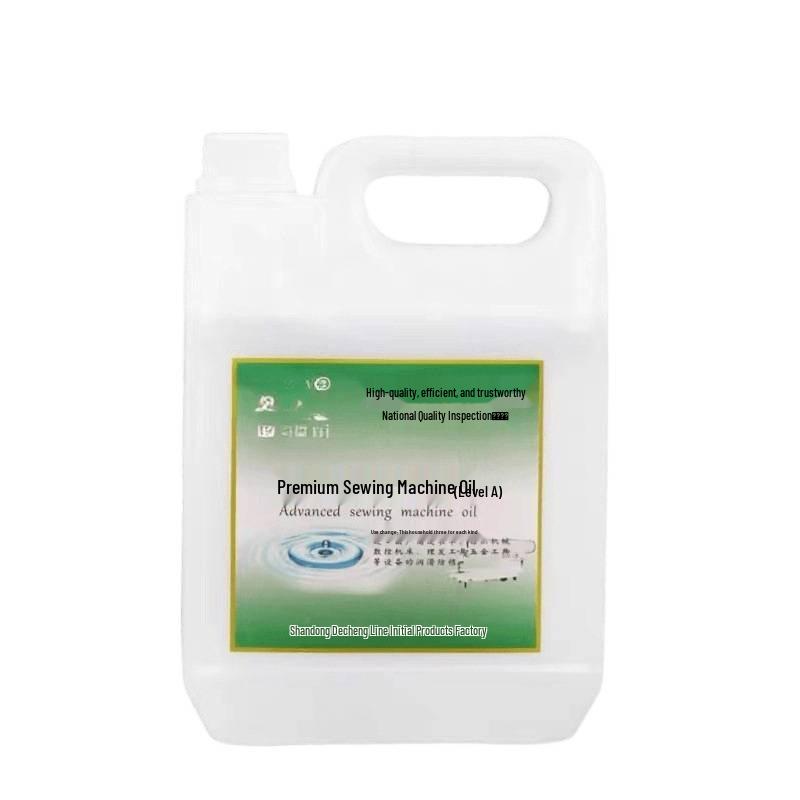 Maszyna do szycia elektryczna i Olej samochodowy - Biały olej smarujący do maszyn płaskich i igieł