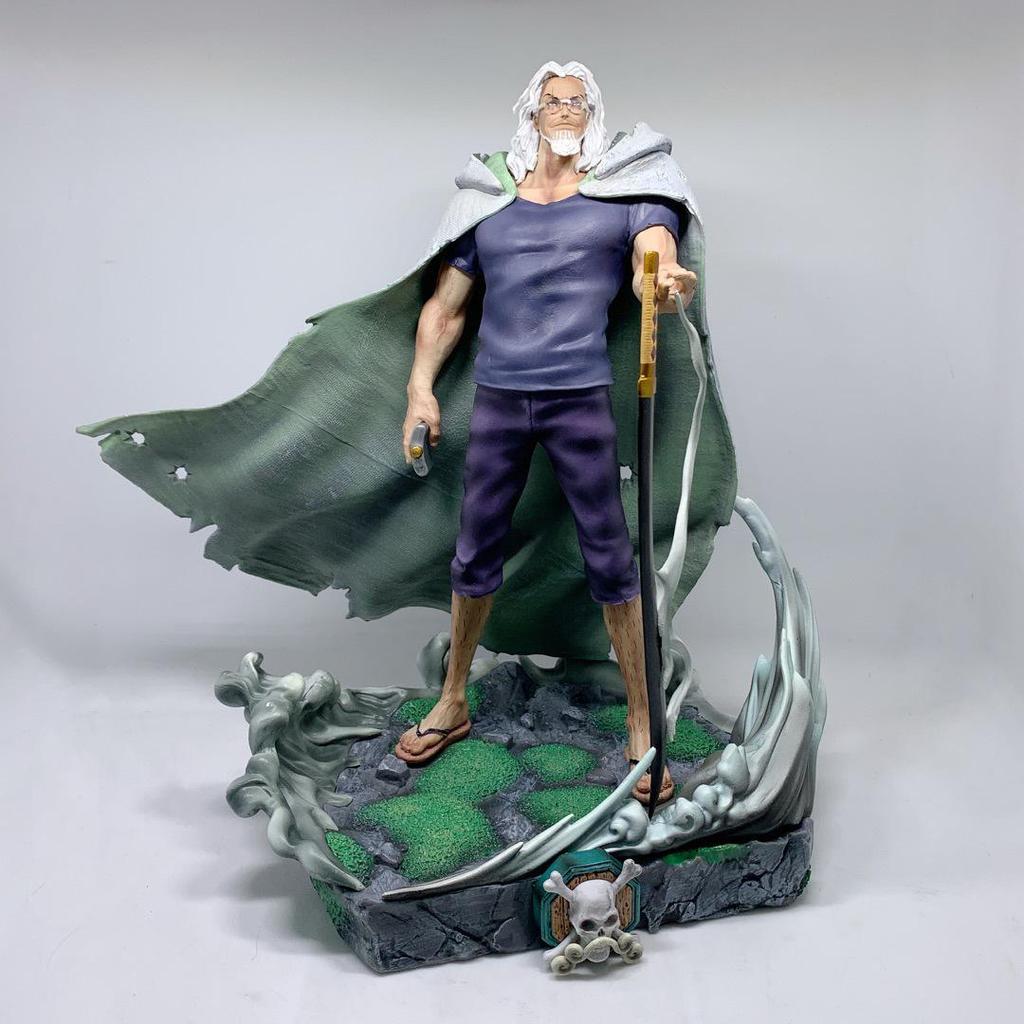 One Piece Anime Figure: Rayleigh Pluto Car & Desktop Ornament