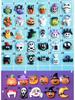 24-Geschenke Halloween Puppen Adventskalender: Weihnachts-Countdown Blind Box