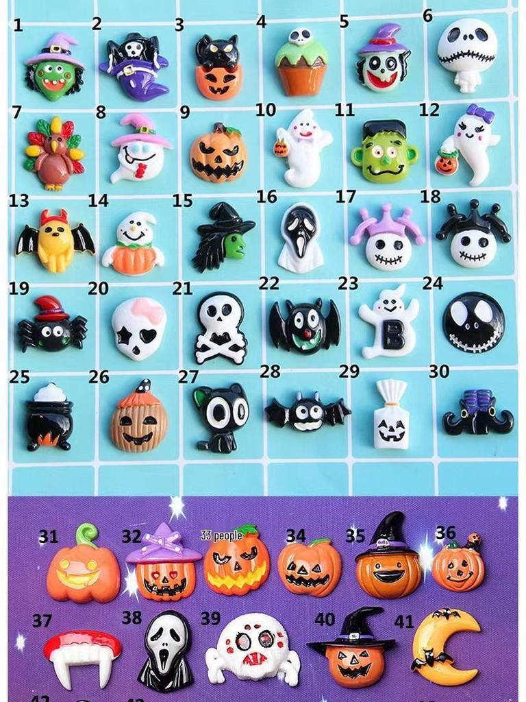 24-Geschenke Halloween Puppen Adventskalender: Weihnachts-Countdown Blind Box