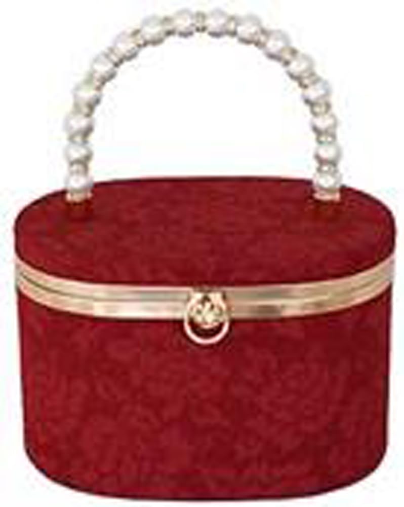 Ando Jewel Box Bag Burgundy GKT-20 Women's,