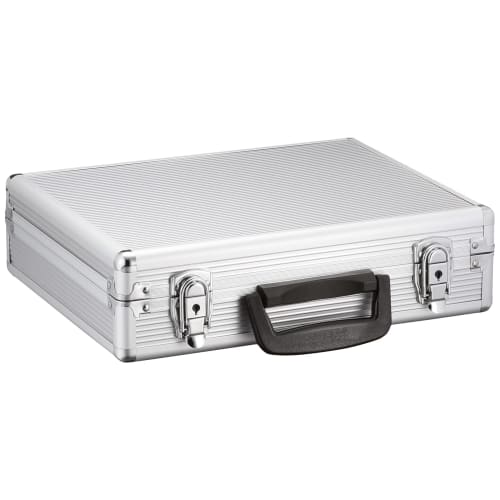 JEJ Astage Aluminum Tool Case AL-A003, 35.6cm Wide x 10.3cm Deep x 31cm High