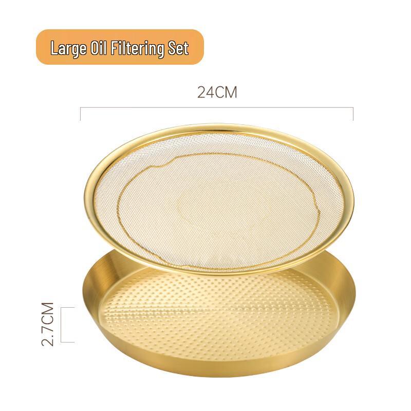 

Stainless Steel Round Drainer Tray