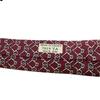 Hermes Gesamter Griff Seidenkrawatte Bordeaux Seide Herren Gebraucht