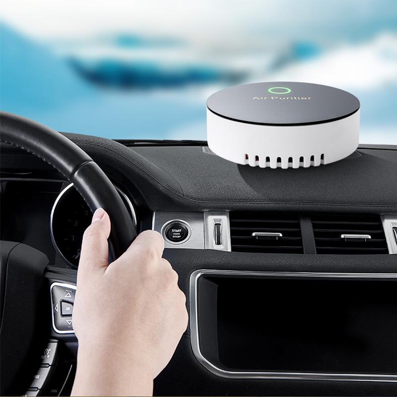 Xiaomi Electrostatic And Plasma Filter Car Air Purifier Vehicle Air Cleaner Portable Strainer Purification For Small Space