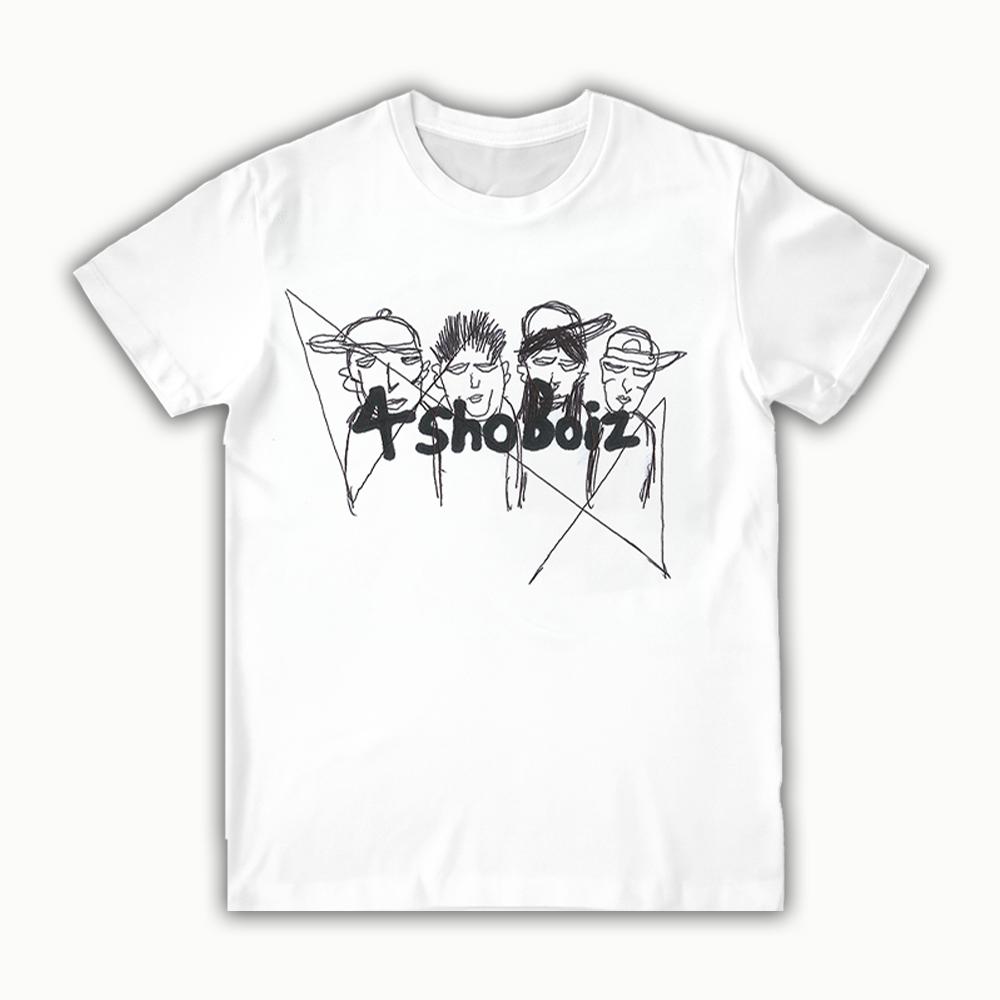 2026 Neues LNGSHOT Kpop Jay Park Gleiches T-Shirt Sommer Street Style Kurzarm-T-Shirt Herren Damen Trendiges Hip Hop Rundhals Oberteil