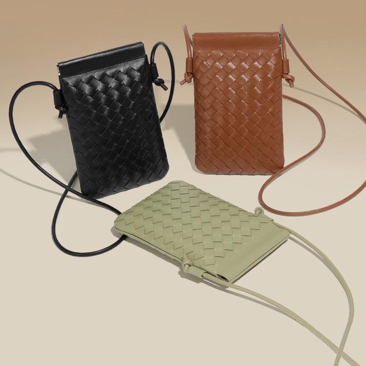 Handmade Mobile Phone Retro Shoulder Bag Fashion Casual Wind Oblique Span Women'S Bag Bag