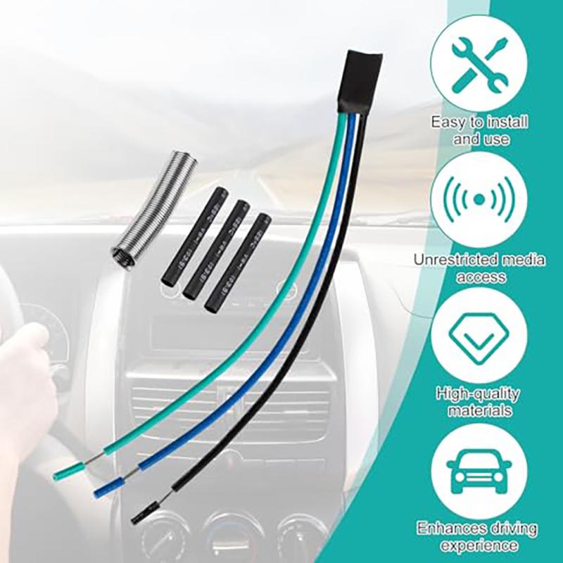 

Parking Brake Override Cable Fit For Pioneer Avh Avh-P Avh-X Mvh Sph Nex Models Video Motion Wire Connection Kit A
