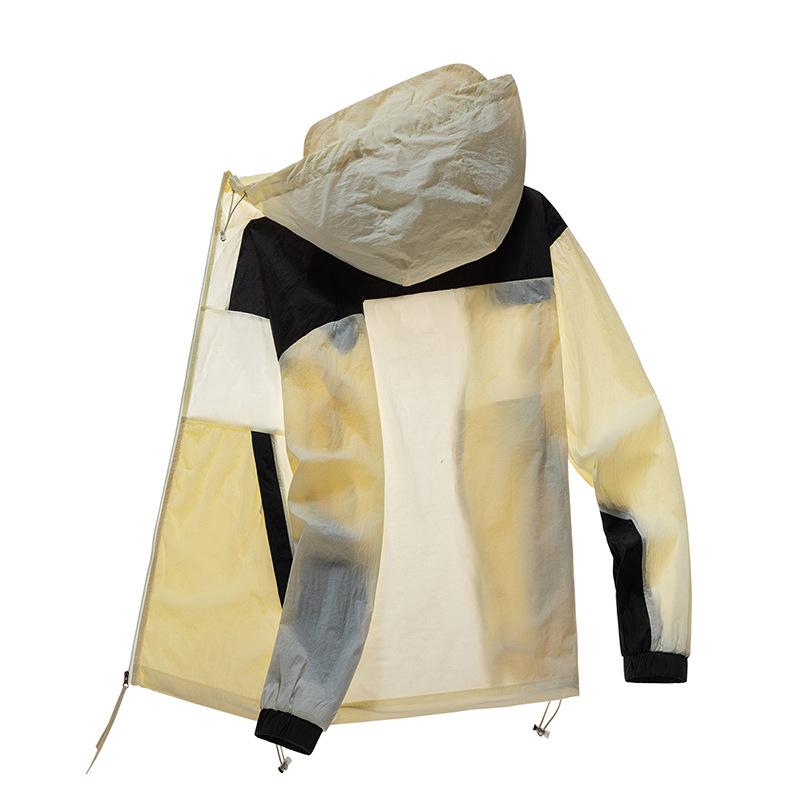 

Солнцезащитная одежда Весенняя и летняя одежда для активного отдыха Мужская солнцезащитная одежда Ультратонкая водонепроницаемая одежда для рыбалки с солнцезащитным кремом 3XL