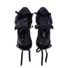Li Ning Lijun BOW Comfortable Versatile Durable Support Low Top Casual Shoes Women Casual Shoes Black AZGU008-7