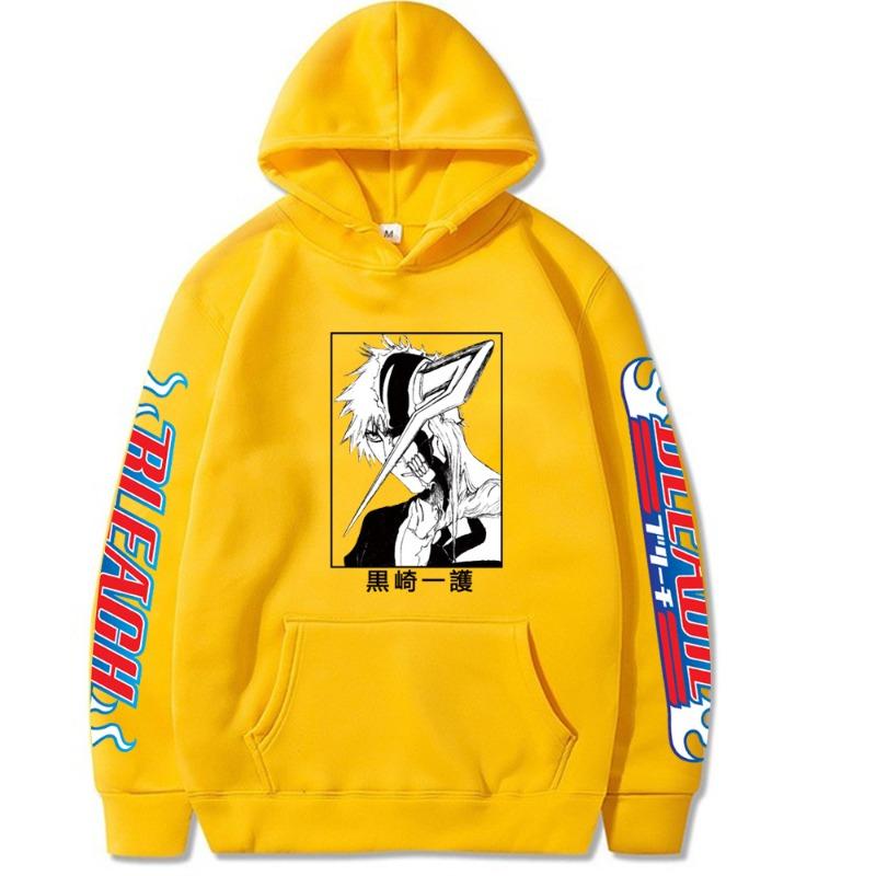 Kurosaki Ichigo BLEACH Hoodie Men Women Sweatshirt Print Unisex Streetwear Style Autumn Winter Fashion Tops Clothes